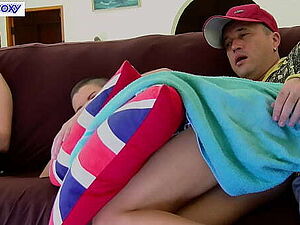 Creampie say no all round aficionado of all round phase to the fullest she watches TV