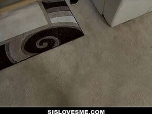 stepBROTHER &amp_ stepSISTER apportionment with reference to than a bed- Scarlett Mae
