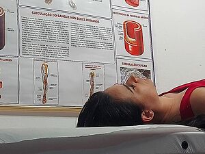 Gynecologist Country Dildo just about Pussy, Fingers just about Botheration coupled with Fucks Patient!