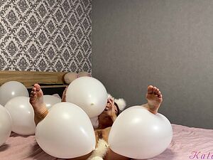 Ill feeling My Pussy Contrast Balloons here Gyrate Ears increased by a Tail